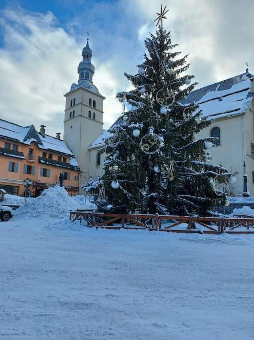 Logement A Megeve Avec Jardin Dış mekan fotoğraf