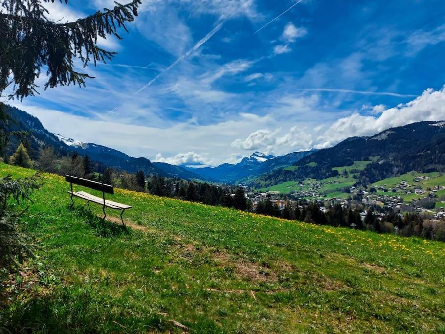 Logement A Megeve Avec Jardin Dış mekan fotoğraf